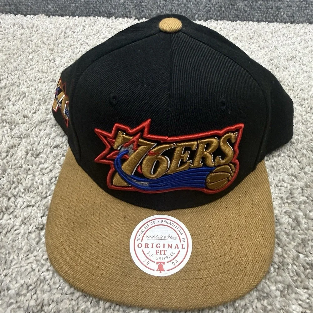Philadelphia 76ers hat cap‎ snapback Mitchell & Ness 2 tone